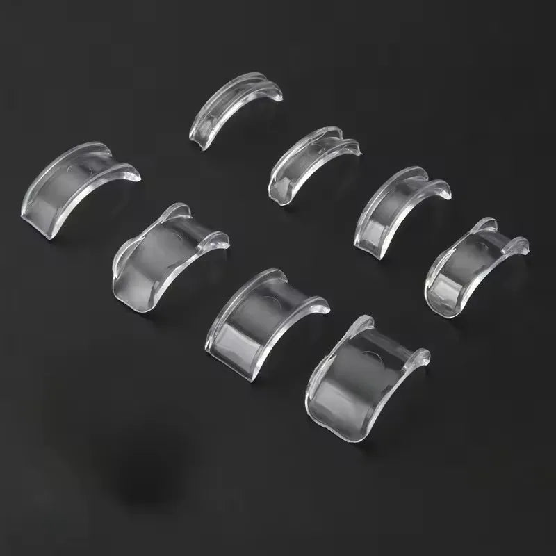 8Pcs Silicone Ring Size Adjuster for Loose Rings Non Slip Jewelry Tool - Universal Fit Reducer Sizer for Wedding Band Engagement